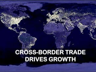 CROSS-BORDER TRADE
DRIVES GROWTH
 