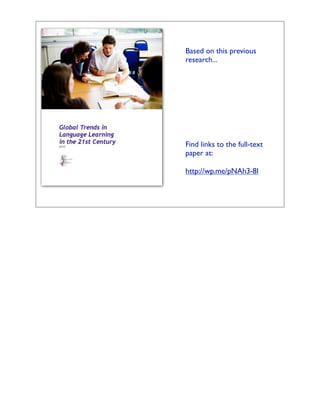 Based on this previous
research...




Find links to the full-text
paper at:

http://wp.me/pNAh3-8I
 