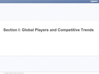 Section I: Global Players and Competitive Trends




© Copyright 2008 Dow Jones and Company, Inc.
 