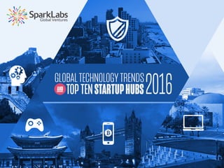 •  General Technology Trends
•  Mobile Industry Trends
•  Investment Trends
•  Top Ten Startup Hubs 2016
CONTENT
 