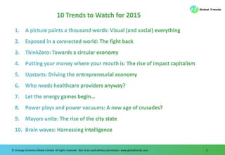 Global trends ten key trends to watch for 2015