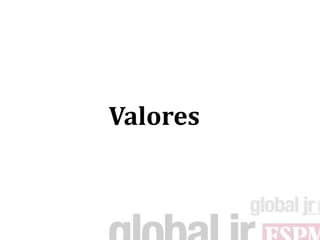 Valores
 