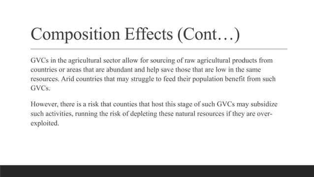 Global Value Chains Ppt Global Value Chains Ppt