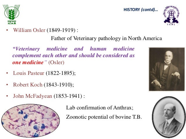 History veterinary pathology