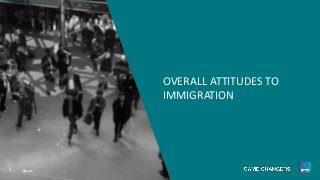 OVERALL ATTITUDES TO
IMMIGRATION
©Ipsos.3
 