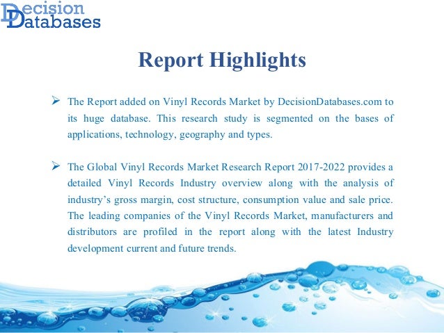 Global Vinyl Record Market Key Manufacturers Analysis 2017 2022 Yinyl Records Trends 2022
