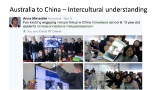 Australia to China – Intercultural understanding
 