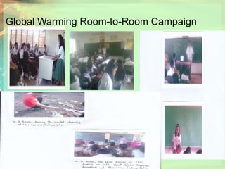 Global Warming Room-to-Room Campaign 