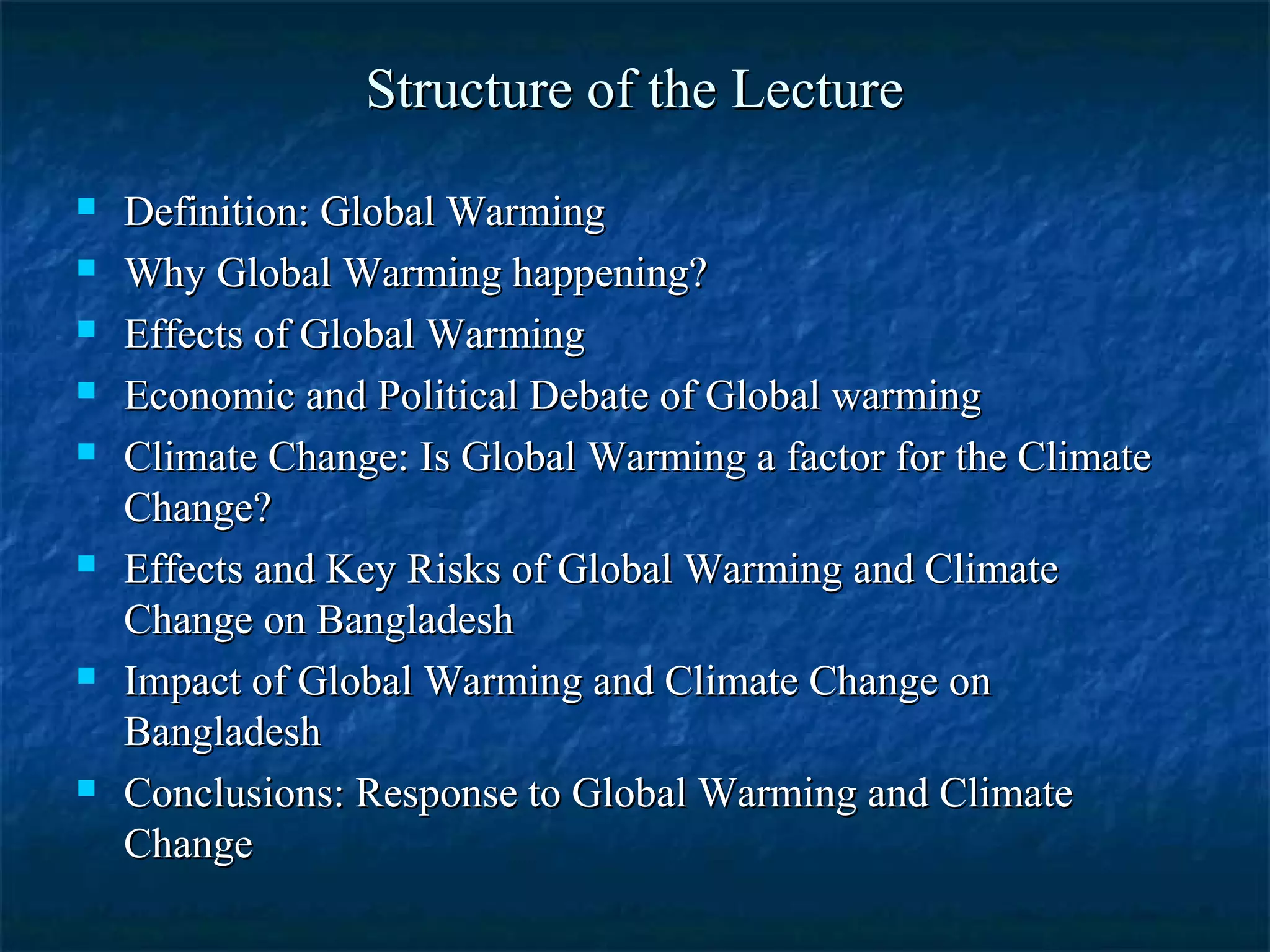 Global warming-Climate Geography | PPT