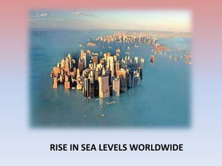 RISE IN SEA LEVELS WORLDWIDE