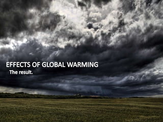 Global warming 