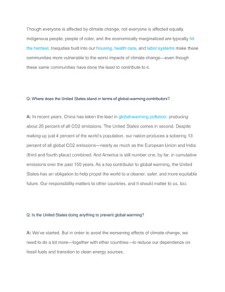 Global Warming 101 - Definition, Facts Causes and Effects of Global ...