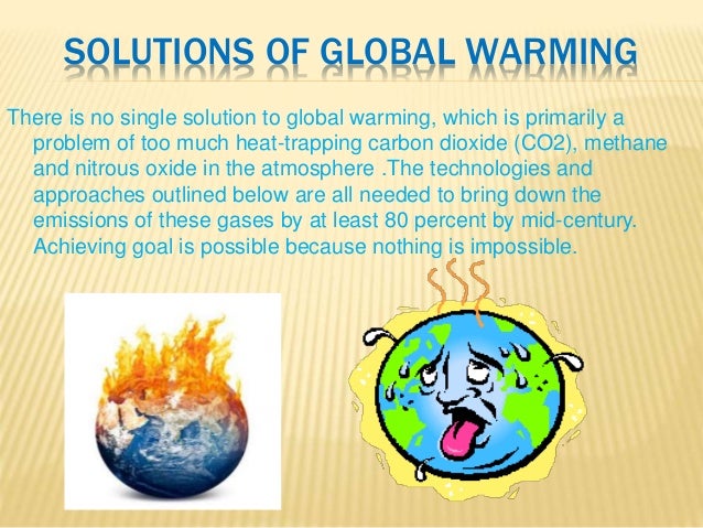 Global warming solutions essay