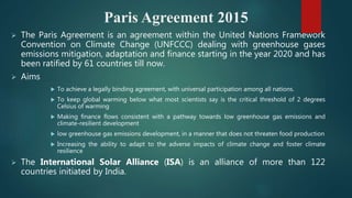 Global warming and greenhouse gases | PPTX