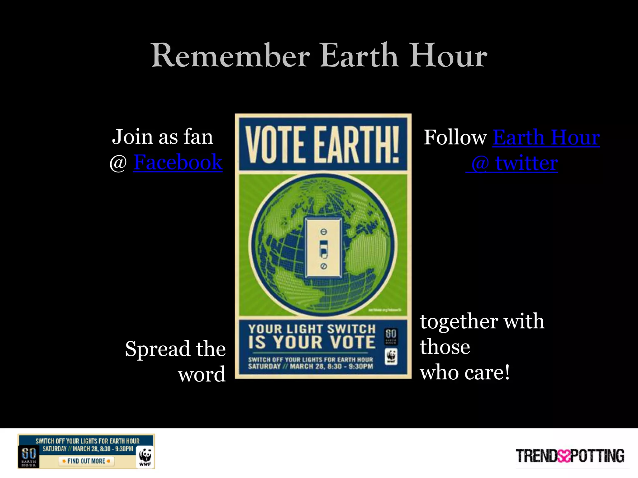 Time for Earth Hour: Review on the Decline of Global Warming Concerns.