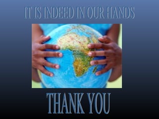 Global warming local and global issues