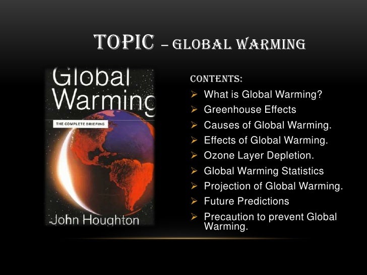 Powerpoint Presentation On Global Warming Pdf