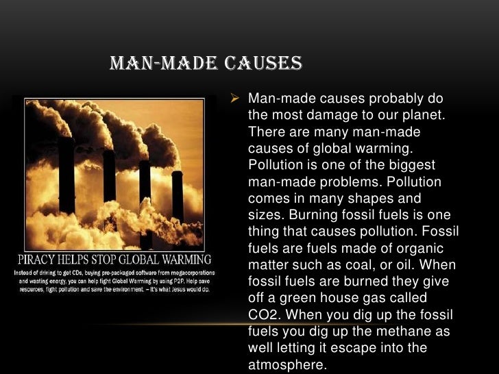 Causes Of Global Warming Slideshare