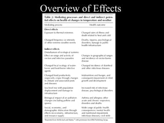 Overview of Effects 