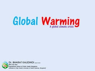 Global warming & Global Cooling