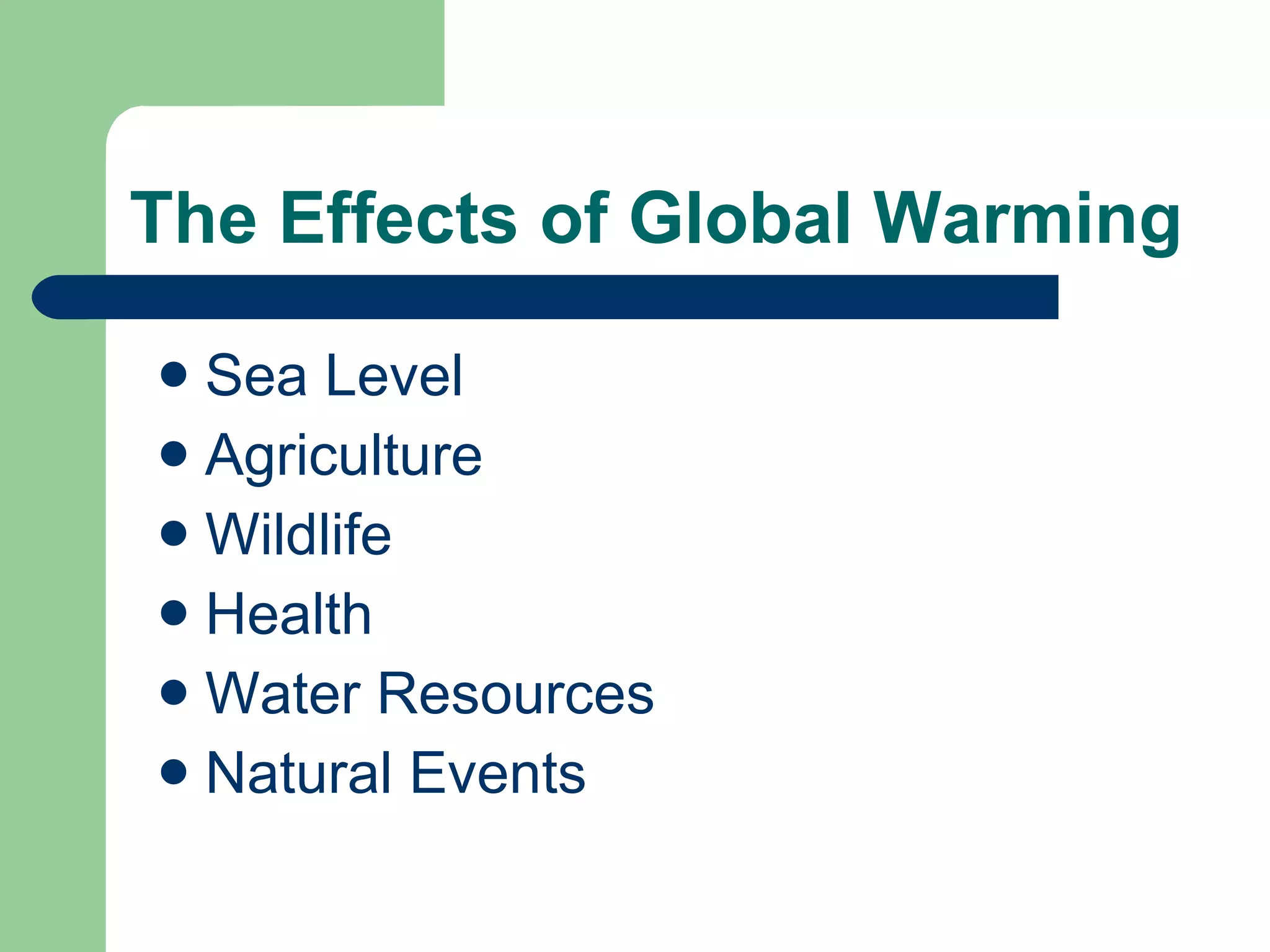 Global Warming Presentation | PPS