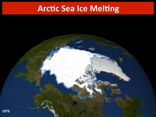 Arc1c	
  Sea	
  Ice	
  Mel1ng

1979

 