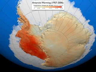 Antarctic Warming (1957-2006)

 