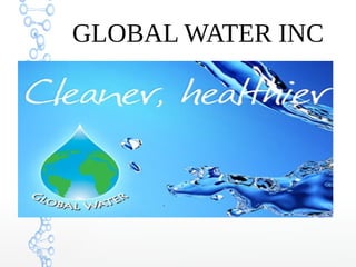 GLOBAL WATER INC
 