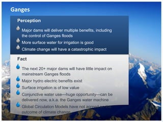 Global water challenges River Basin Management Opportunities and Risks