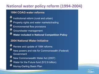 Global water challenges River Basin Management Opportunities and Risks