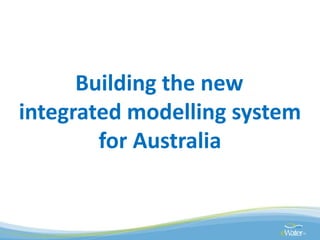 Global water challenges River Basin Management Opportunities and Risks