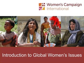 Introduction to Global Women’s Issues
 