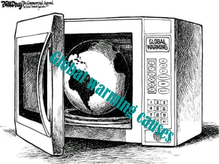 Global warming causes
 