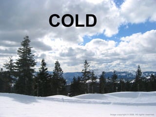 COLD
 