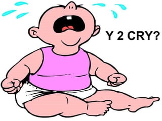 Y 2 CRY?
 