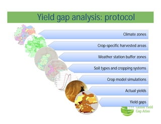 How can ‘Yield gap analysis’ be useful :Global yield gap atlas (gyga)