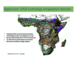 How can ‘Yield gap analysis’ be useful :Global yield gap atlas (gyga)