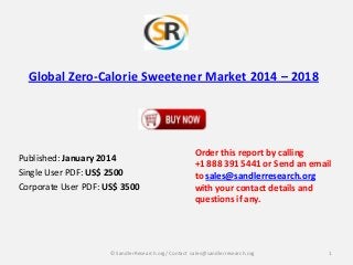 Global Zero-Calorie Sweetener Market 2014 – 2018

Published: January 2014
Single User PDF: US$ 2500
Corporate User PDF: US$ 3500

Order this report by calling
+1 888 391 5441 or Send an email
to sales@sandlerresearch.org
with your contact details and
questions if any.

© SandlerResearch.org/ Contact sales@sandlerresearch.org

1

 