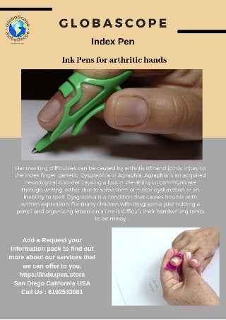 Ink Pens for arthritic Hands