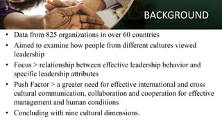 GLOBE CULTURAL PROJECT AND STUDY | PPT