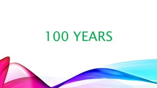 100 YEARS 
 