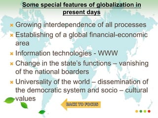 Globalization Present Globalization - PPT (By alent1998 ) | PPTX