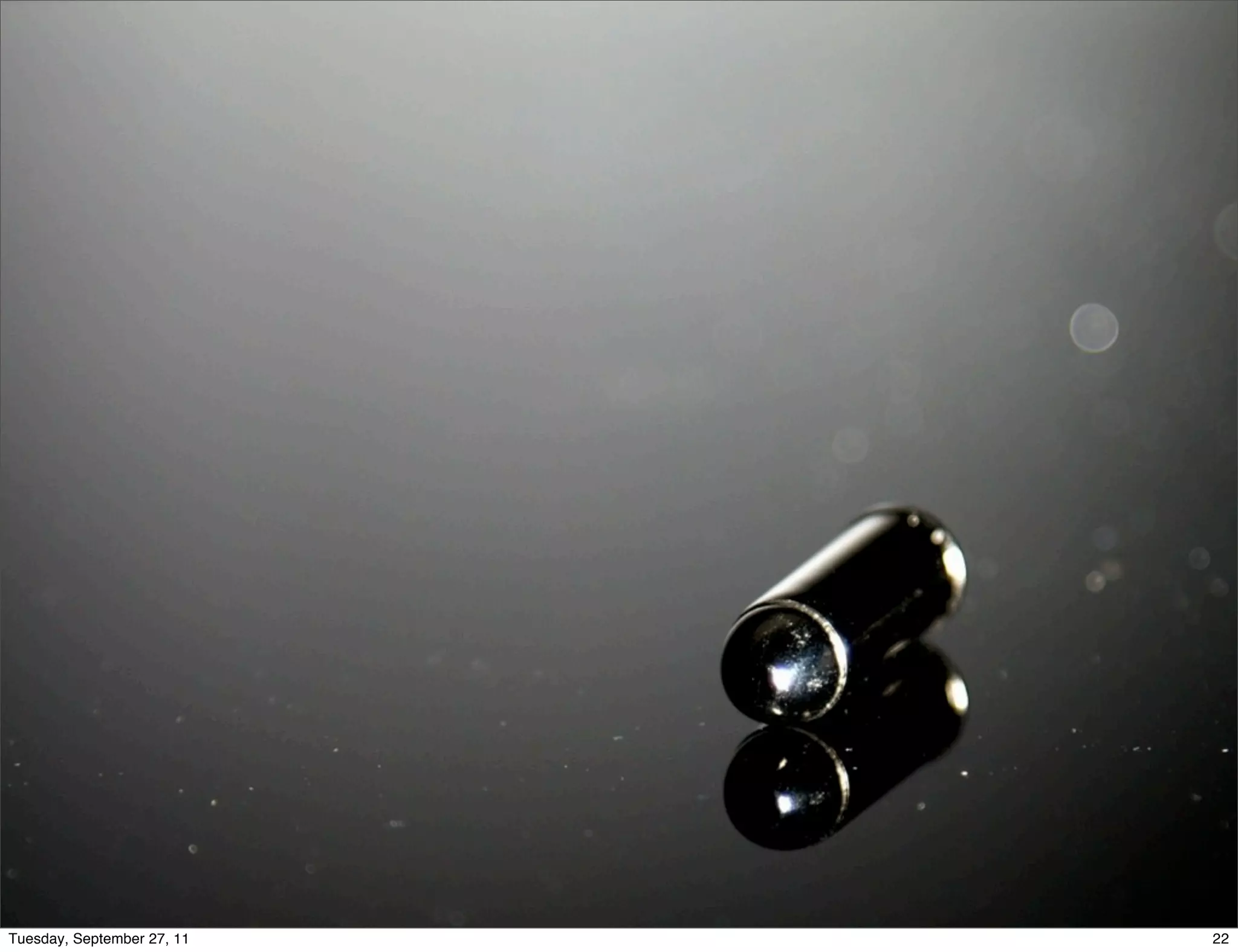 Tuesday, September 27, 11   22
 