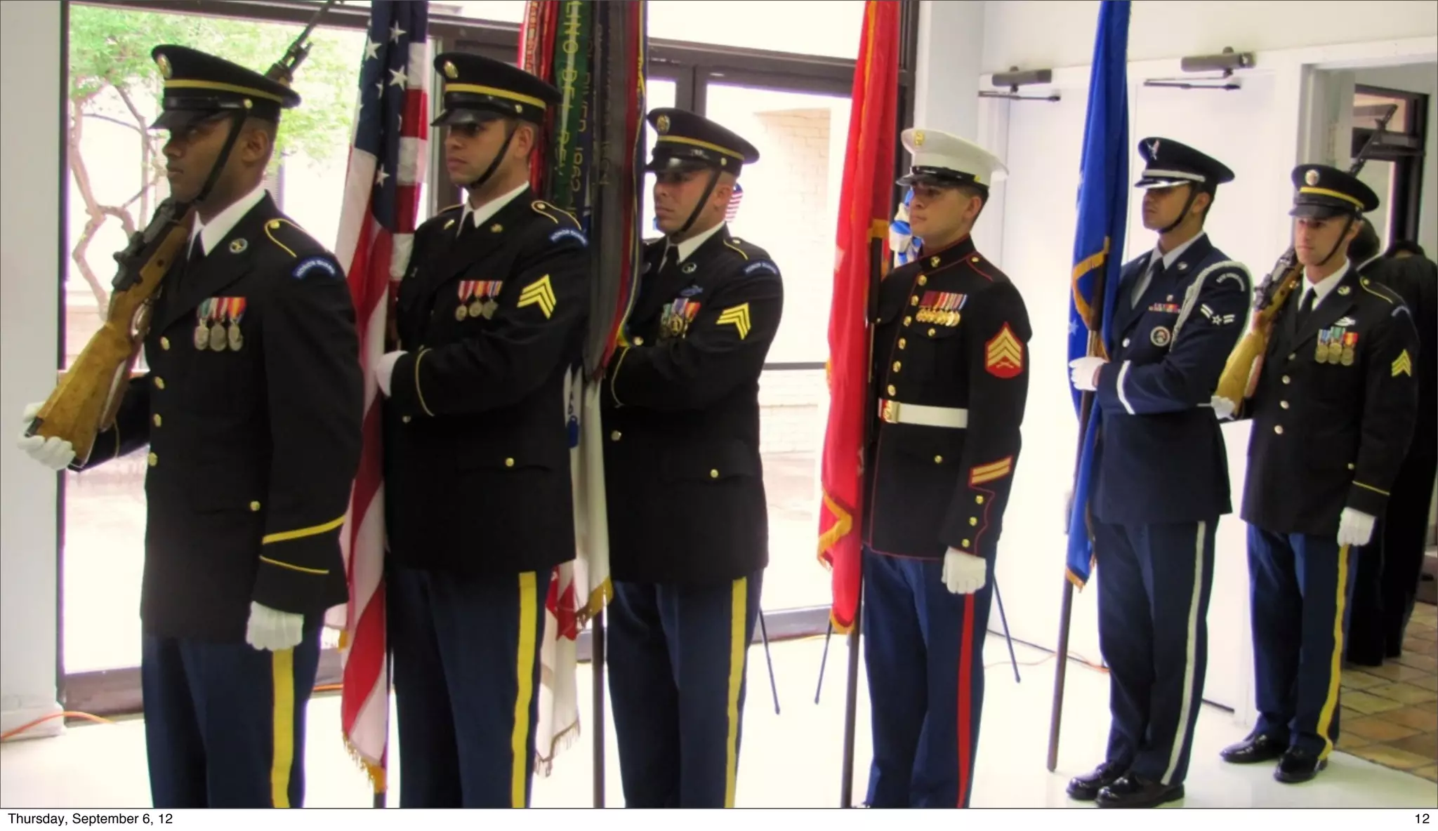 Sunday, September 9, 12   12
 