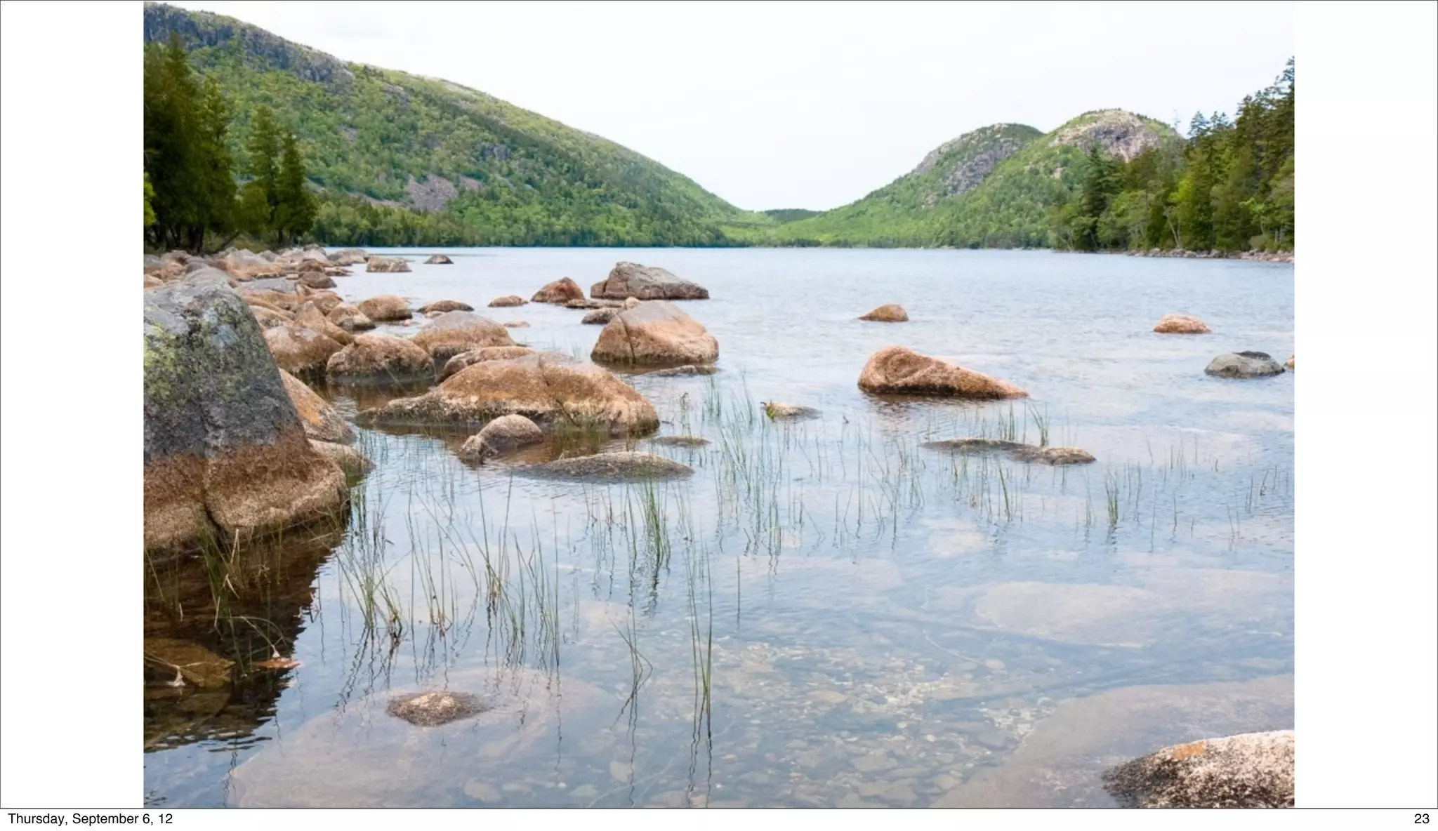 Sunday, September 9, 12   23
 