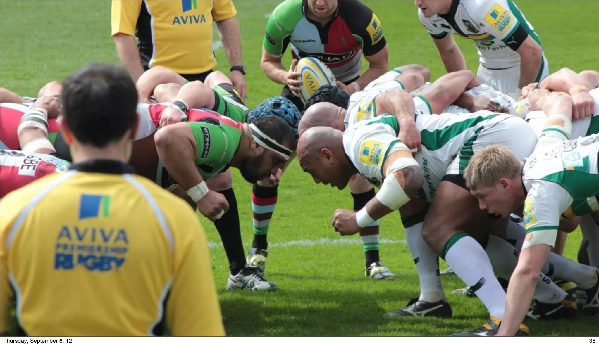 Sunday, September 9, 12   35
 