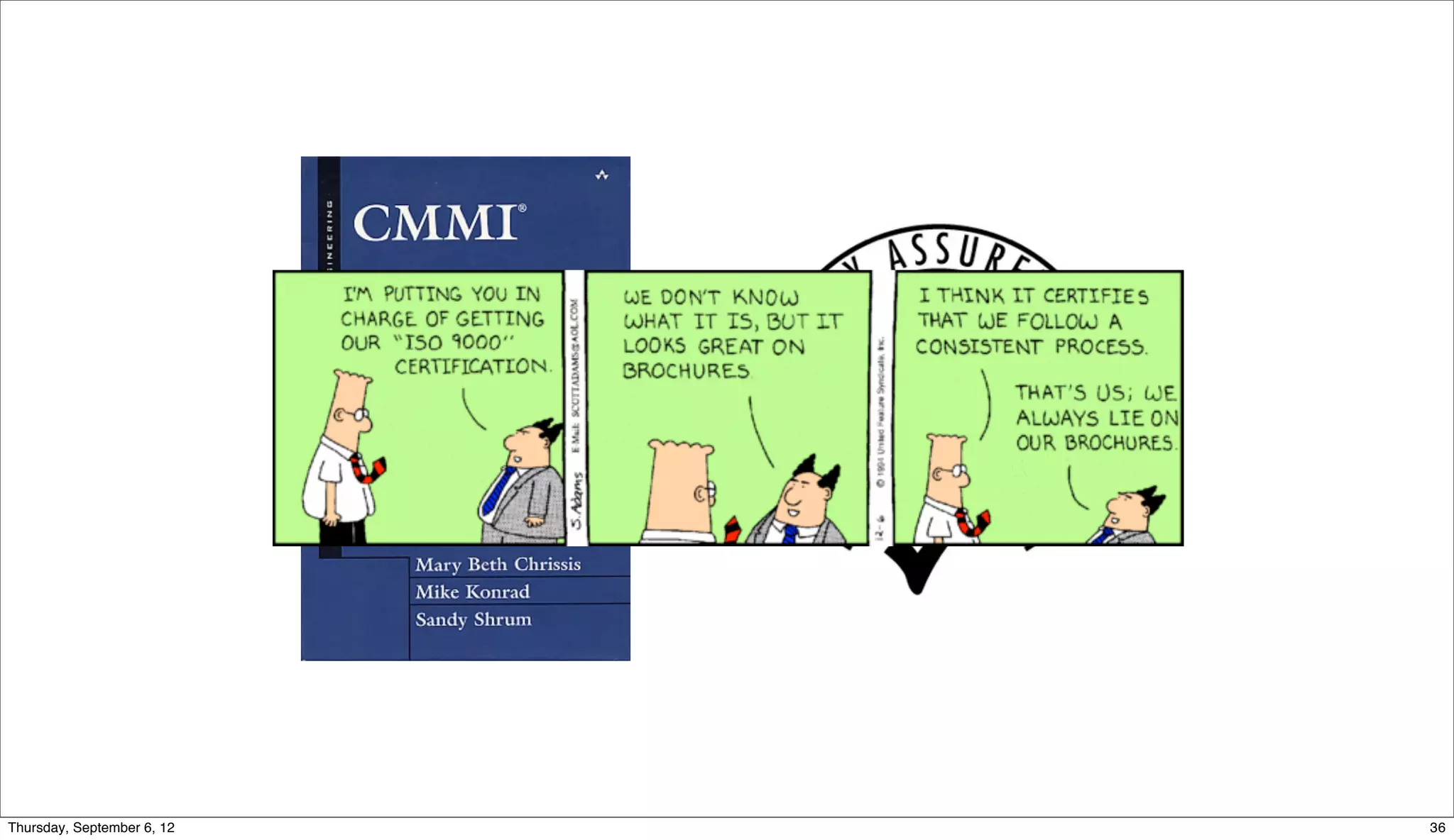 Sunday, September 9, 12   36
 