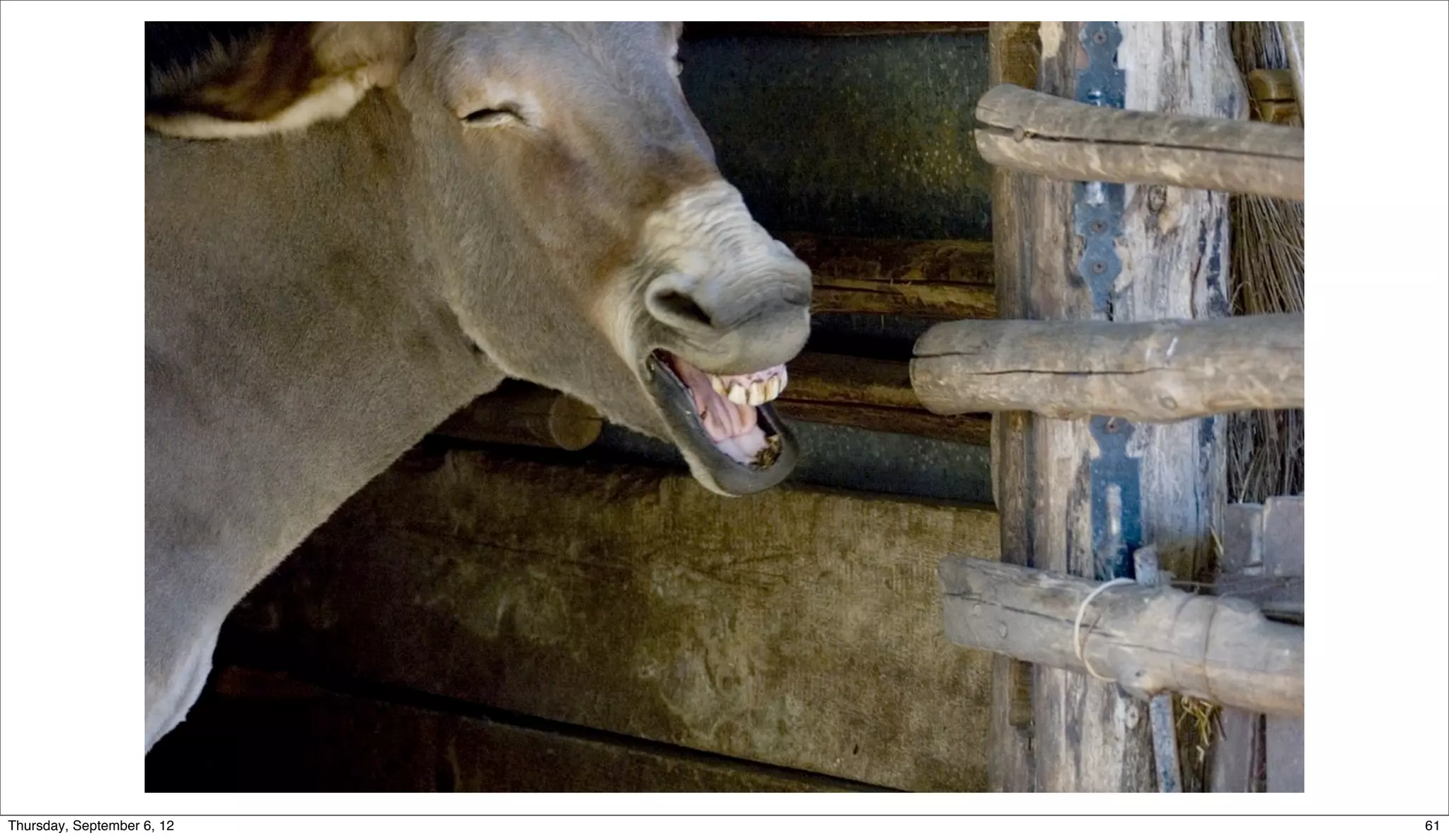 Sunday, September 9, 12   63
 