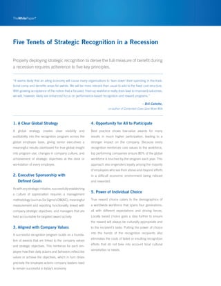 Globoforce Roi Of Recognition Na