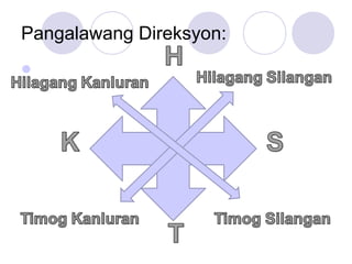 Pangalawang Direksyon:

 